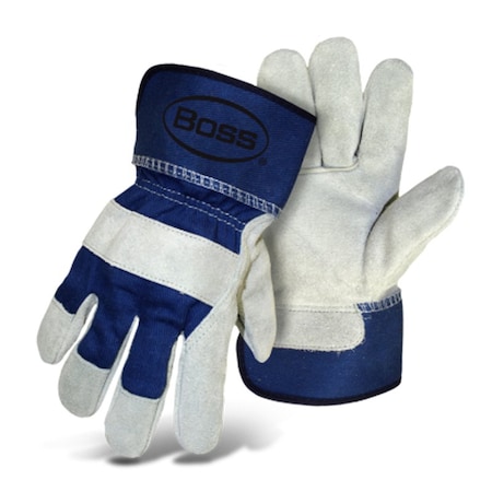 Boss WORK GLOVES BLU/WHT L 4095UC